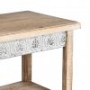 Chateau Console Table with 3 Shelves 120cm