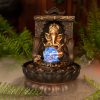 Ganesha Water Feature Spinning Ball Led 29 cm