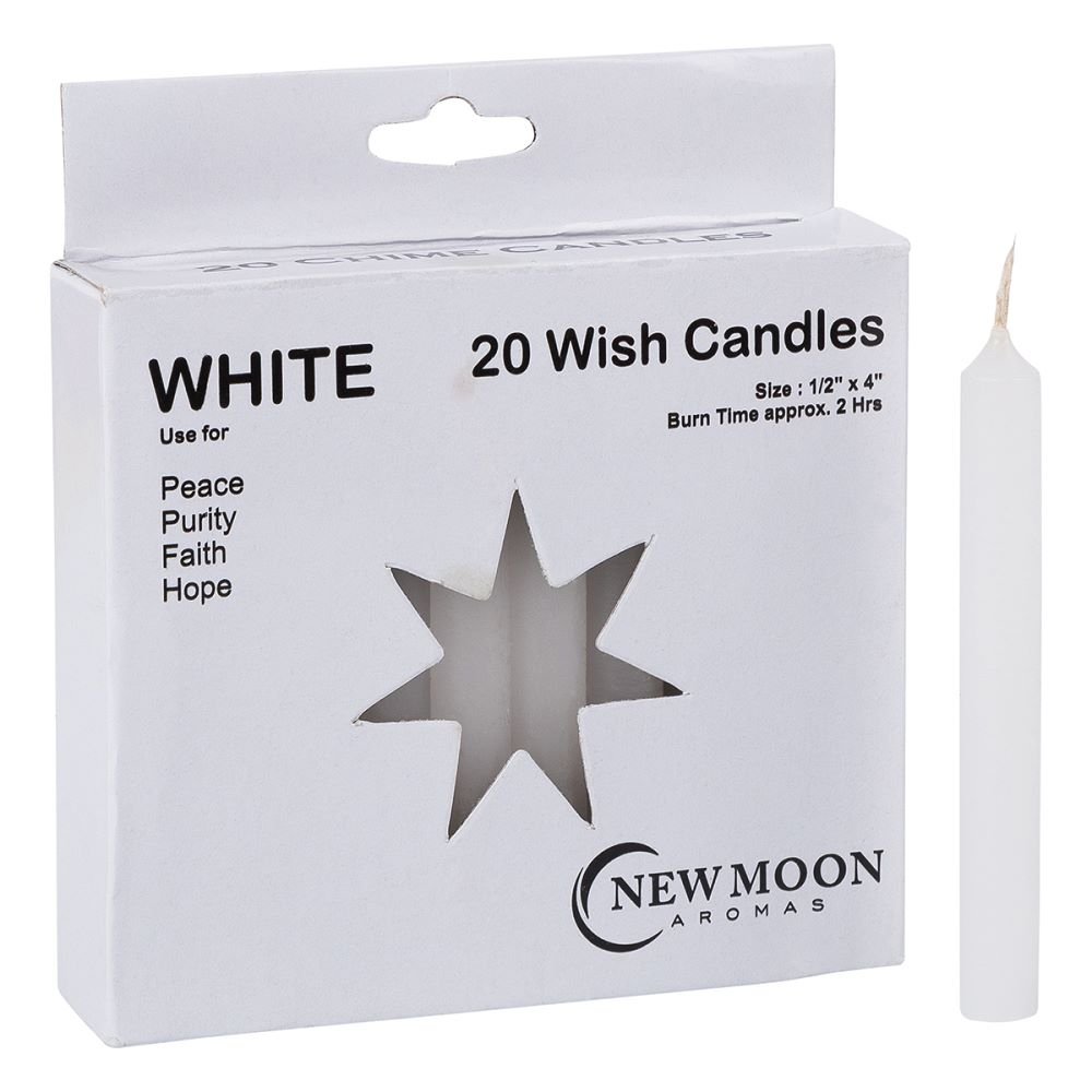 white candles