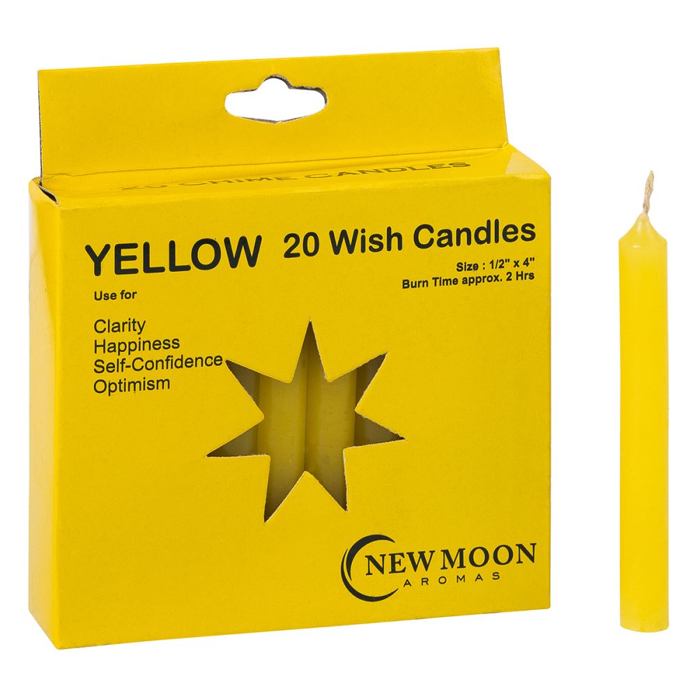 yellow candles
