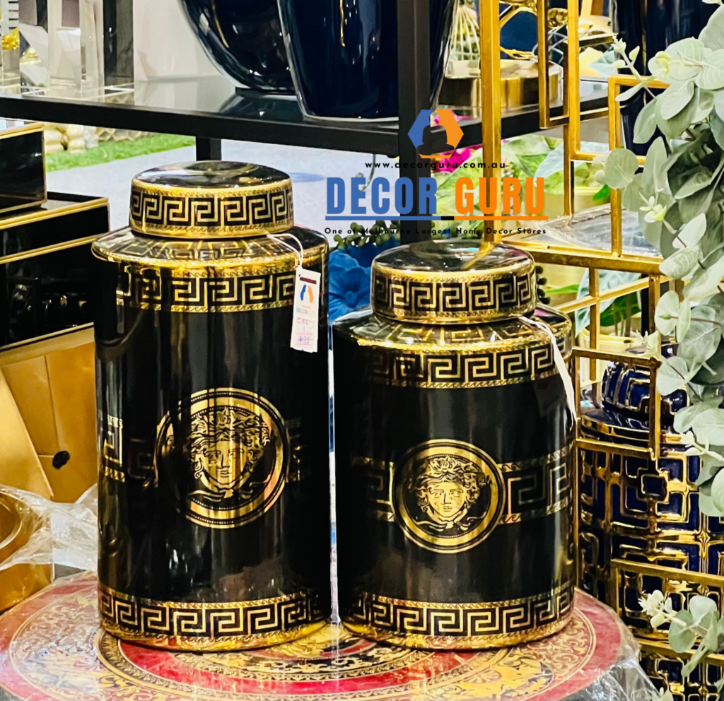 Medusa Canister Jars With Lid