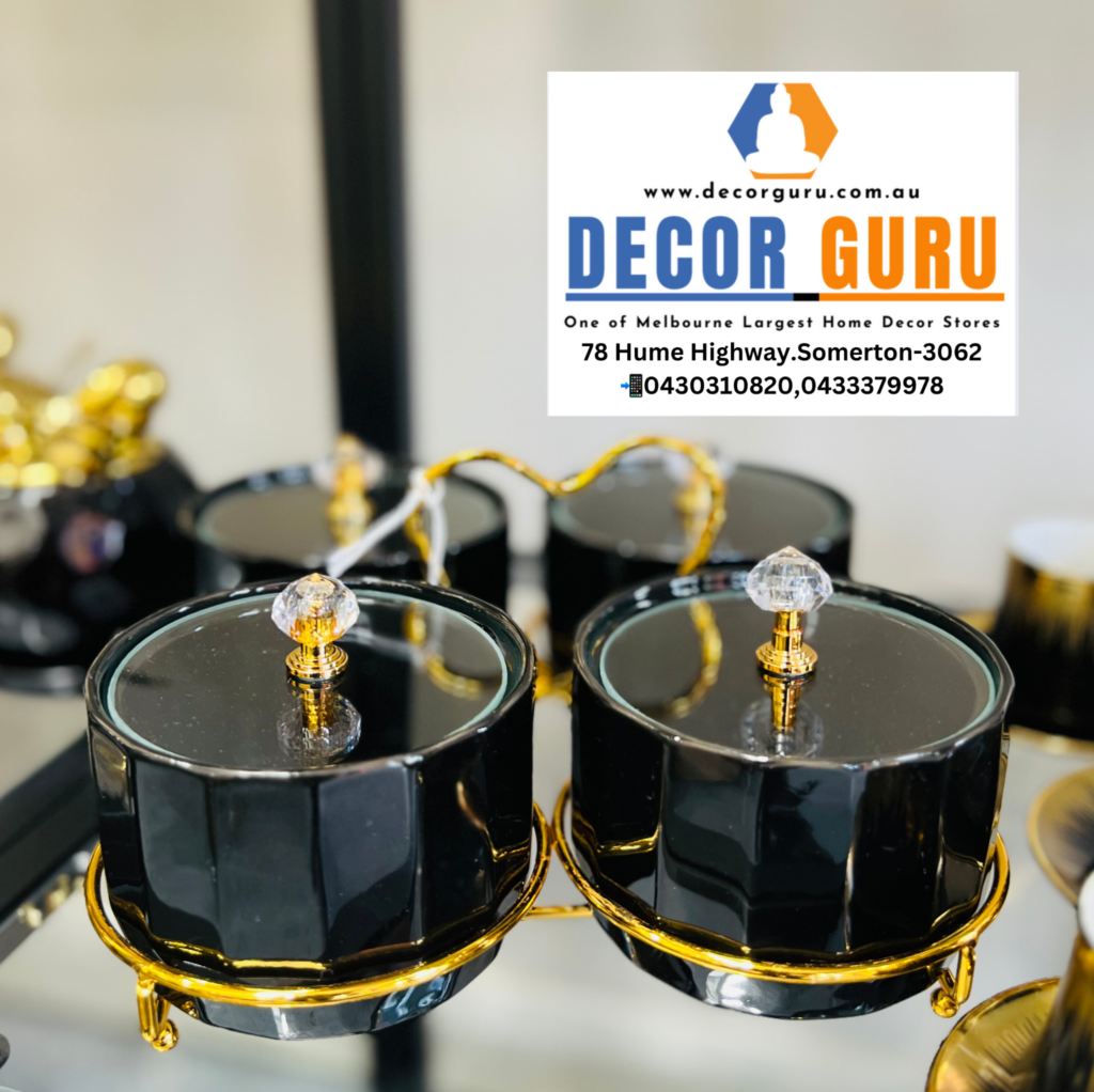 Pickle Set Four Canister With Lid On Stand